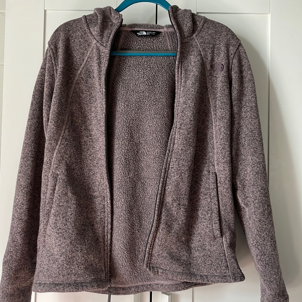 North Face purple jacket
